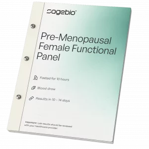 Pre-Menopausal Female Functional Panel