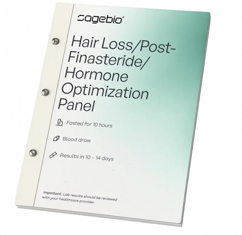 Hair Loss/ Post Finasteride/ Hormone Optimization Panel